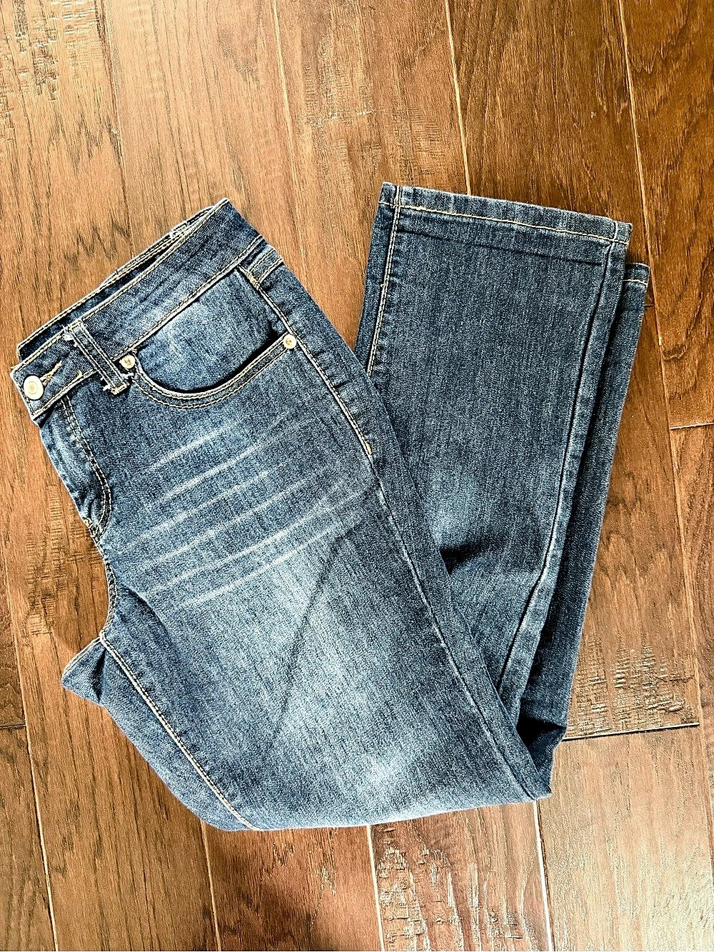 Tommy Hilfiger Tommy Girl Bow Pocket  Jeans Bow Pocket Cropped Straight